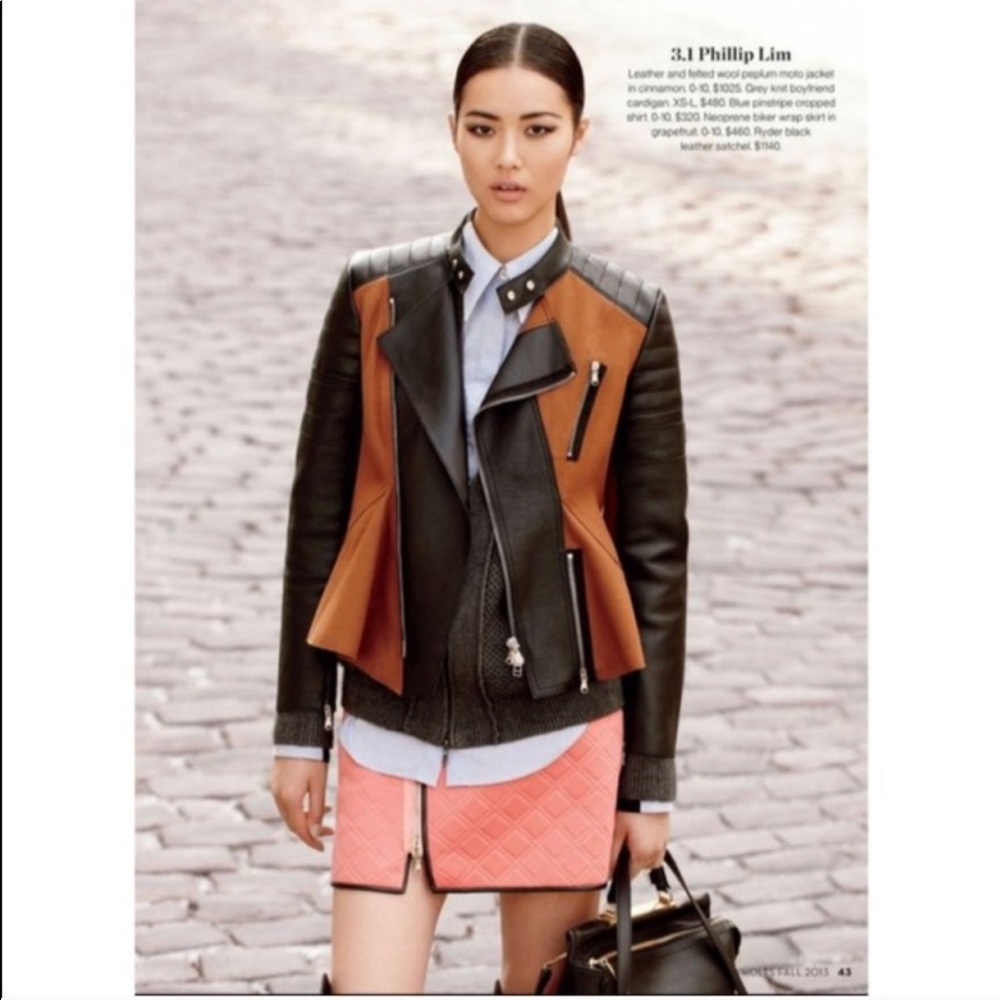 NWT Phillip Lim Leather Jacket sz 4
